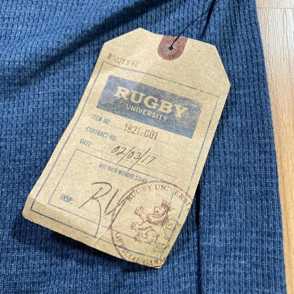 Rugby University Long Sleeved Shirt (Men’s size M) • Cotton & Polyester • New - Picture 3 of 4